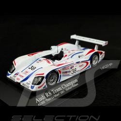 Audi R8 n° 38 ALMS Petit Le Mans 2001 1/43 Minichamps 400010938