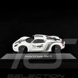 Porsche 918 Spyder Martini n° 70 Walter Röhrl 1/43 Spark MAP02020917