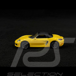 Porsche 718 Boxster Premium cars Showbox Gelb 1/59 Majorette 212052790SMO