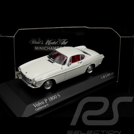 Volvo P 1800 S 1969 Blanc California 1/43 Minichamps 430171620