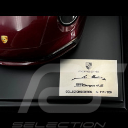 Porsche 911 Targa Heritage 4S Type 992 2020 Kirschrot 1/12 Spark WAP0239210RTRG