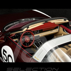 Porsche 911 Targa Heritage 4S Type 992 2020 Kirschrot 1/12 Spark WAP0239210RTRG