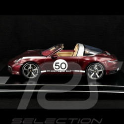 Porsche 911 Targa Heritage 4S Type 992 2020 Kirschrot 1/12 Spark WAP0239210RTRG