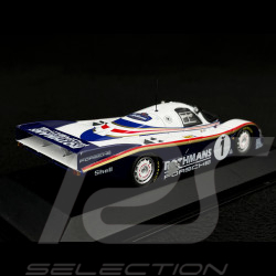 RARE - Handsigniert von Norbert Singer - Porsche 956 C Sieger Le Mans 1982 n° 1 Rothmans 1/43 Minichamps WAP02004697