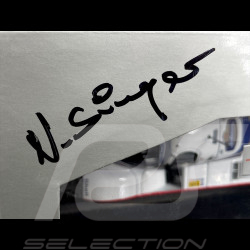 RARE - Handsigniert von Norbert Singer - Porsche 956 C Sieger Le Mans 1982 n° 1 Rothmans 1/43 Minichamps WAP02004697