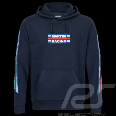 Sweat Martini Racing Hoodie à capuche Bleu Marine MPM694B - homme