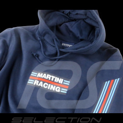 Sweat Martini Racing Hoodie à capuche Bleu Marine MPM694B - homme