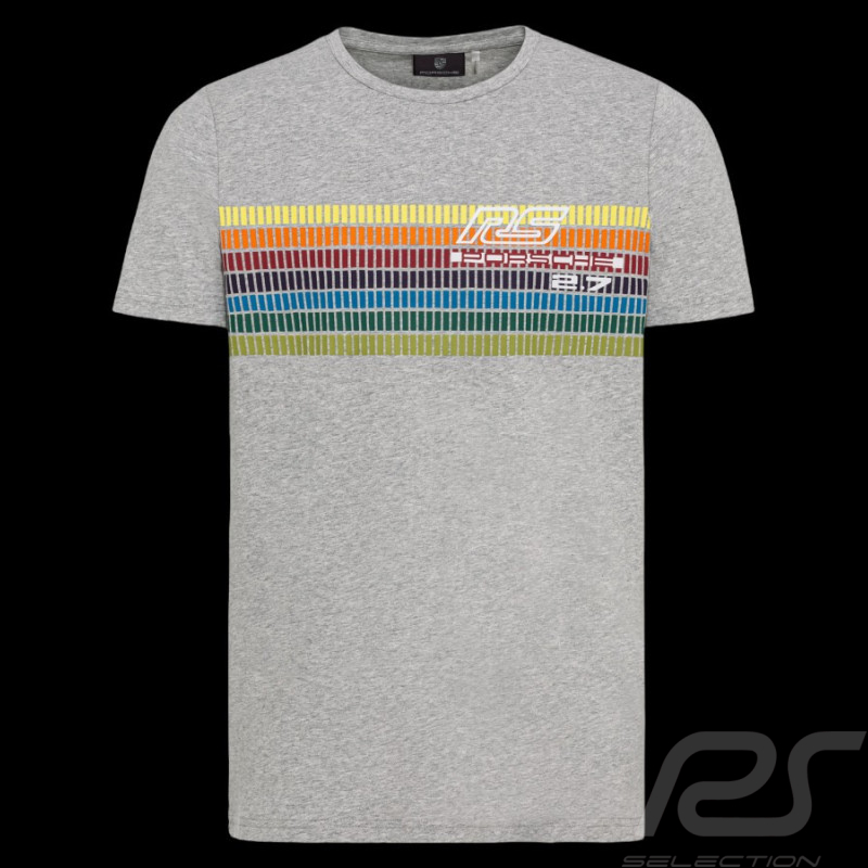 Porsche T-Shirt RS 2.7 Collection Graumeliert WAP951NRS2 - Herren