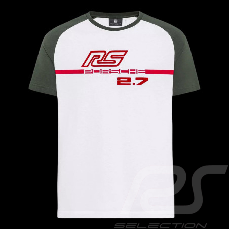 Porsche T-Shirt RS 2.7 Collection Weiß/Grün/Rot WAP950NRS2 - Herren