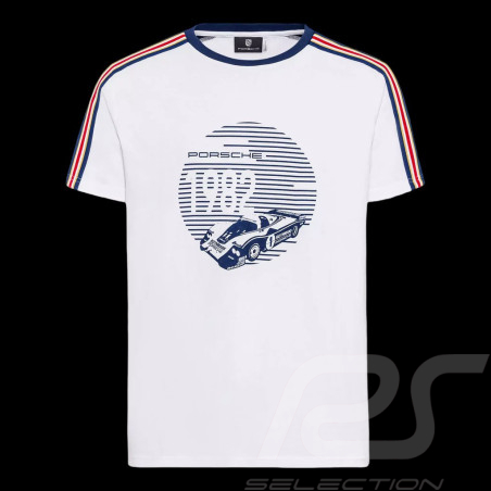 Porsche Rothmans Racing Collection T-Shirt Weiß / Blau / Rot WAP450NRTM - Herren