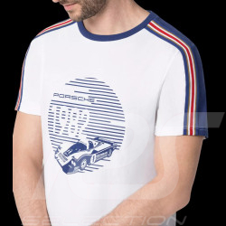 Porsche Rothmans Racing Collection T-Shirt Weiß / Blau / Rot WAP450NRTM - Herren