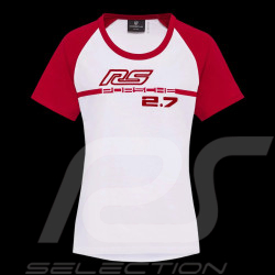 Porsche RS 2.7 Collection T-Shirt Weiß / Rot WAP952NRS2 - Damen