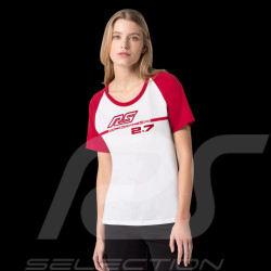 Porsche RS 2.7 Collection T-Shirt Weiß / Rot WAP952NRS2 - Damen