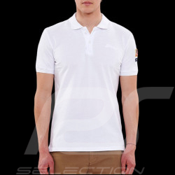 Polo Steve McQueen US Star & Stripes Blanc - homme