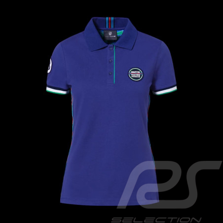 Polo Porsche Martini Racing Collection 917 Bleu cobalt / vert WAP921LMRH - femme