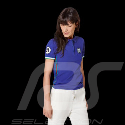 Polo Porsche Martini Racing Collection 917 Bleu cobalt / vert WAP921LMRH - femme