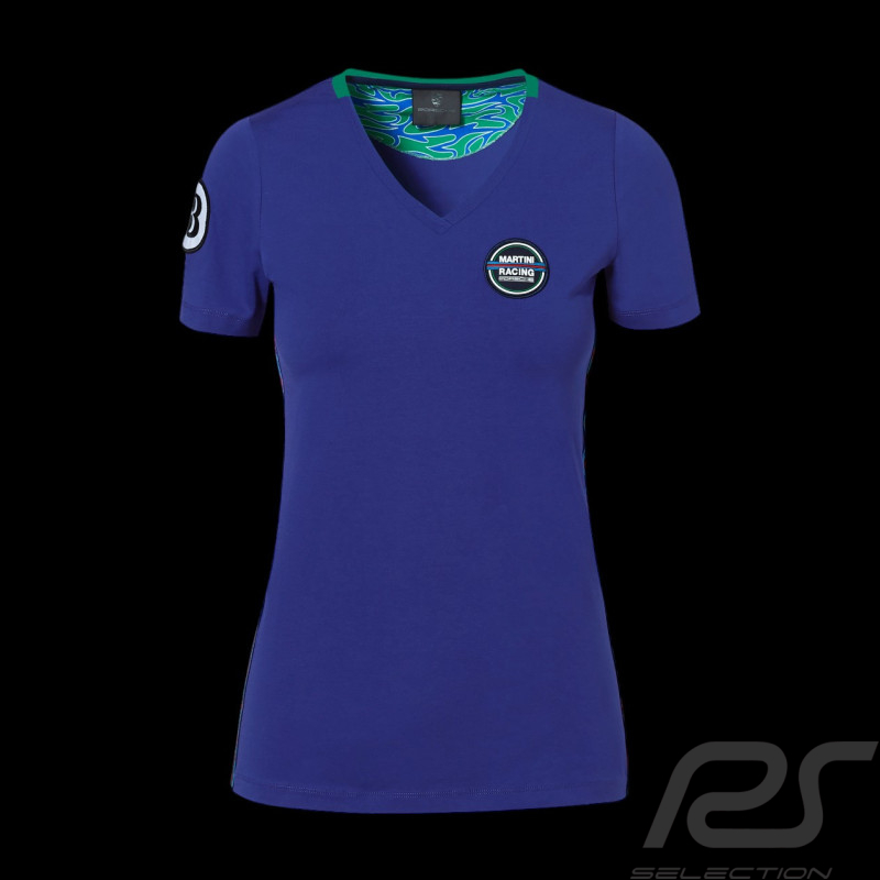 T-shirt Porsche Martini Racing Collection 917 Bleu cobalt WAP552LMRH - femme