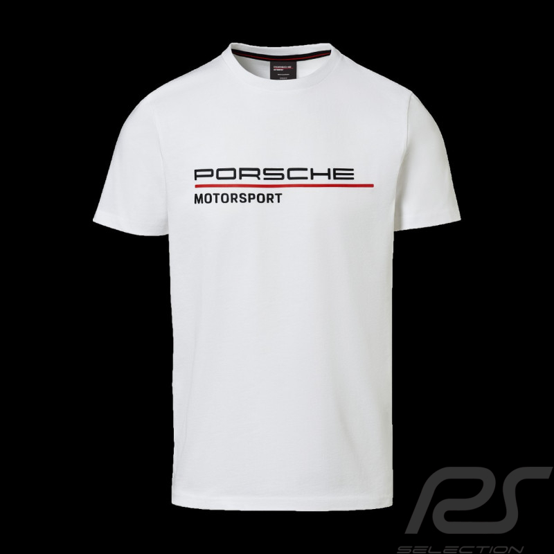 Porsche T-shirt Motorsport 3 weiß WAP807LFMS - Herren