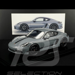 Porsche 718 Cayman Style Edition Type 982 2022 Arctic Grey 1/18 Spark WAP0214180RCAY