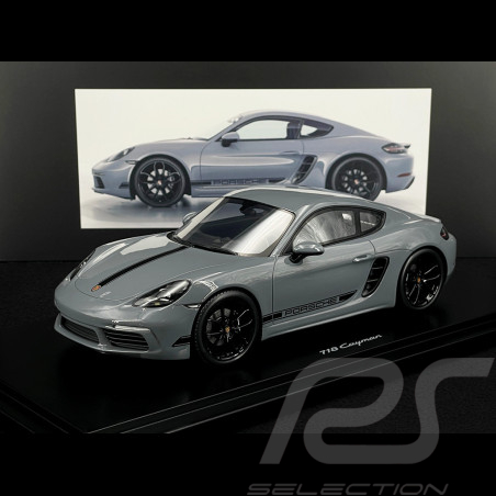 Porsche 718 Cayman Style Edition Type 982 2022 Arctic Grey 1/18 Spark WAP0214180RCAY