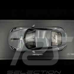 Porsche 718 Cayman Style Edition Type 982 2022 Arctic Grey 1/18 Spark WAP0214180RCAY