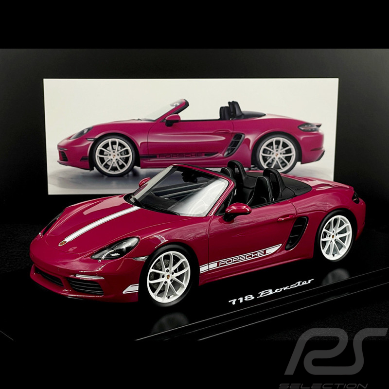 Porsche 718 Boxster Style Edition Type 982 2022 Rouge Rubis 1/18 Spark WAP0212020RBXT