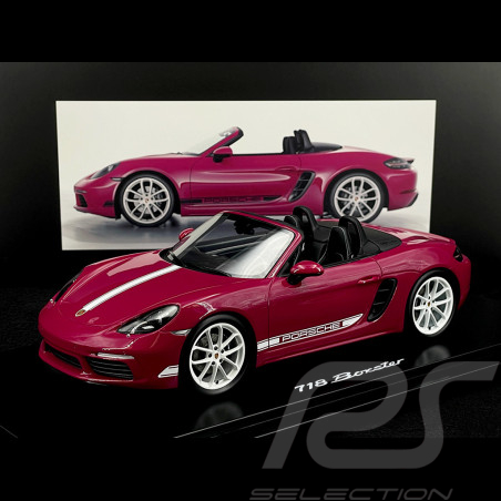 Porsche 718 Boxster Style Edition Type 982 2022 Ruby Red 1/18 Spark WAP0212020RBXT