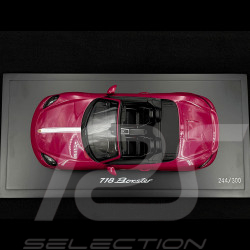 Porsche 718 Boxster Style Edition Type 982 2022 Rouge Rubis 1/18 Spark WAP0212020RBXT