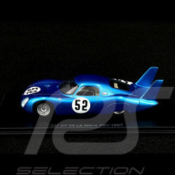CD Peugeot SP 66 n°52 D.Dayan et C.Ballot Lena 24h LeMans 1967 1/43 Spark S4598