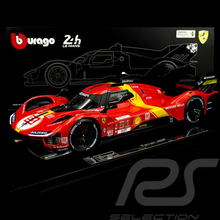 Ferrari 499P 3L N°51 24h Le Mans 2023 1/18 Bburago 18-16311