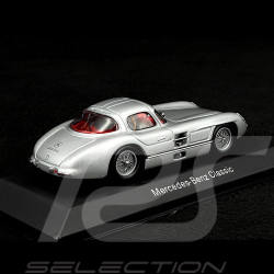 Mercedes-Benz 300 SLR Coupe 1955 Silver 1/43 Minichamps B66040254