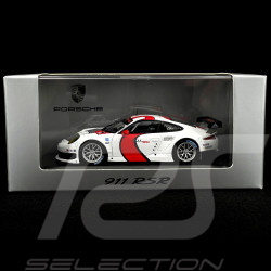 Porsche 911 type 991 RSR " 50 ans Porsche 911 " Présentation 2013 1/43 Spark WAP0200270E