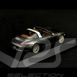 Porsche 911 type 991 Targa 4 GTS achatgrau 1/43 Spark WAX02020078