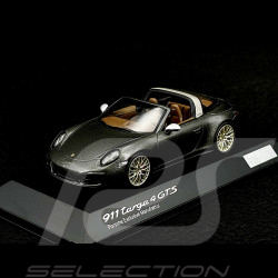 Porsche 911 type 991 Targa 4 GTS achatgrau 1/43 Spark WAX02020078