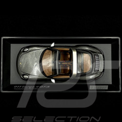 Porsche 911 type 991 Targa 4 GTS agate grey 1/43 Spark WAX02020078