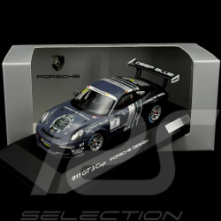 Porsche 911 GT3 Cup type 991 n° 8 2016 Deep blue Porsche Design 1/43 Spark WAP0201540H