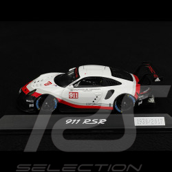 Porsche 911 GT3 RSR type 991 presentation 2017 n° 911 1/43 Spark WAP0201580H