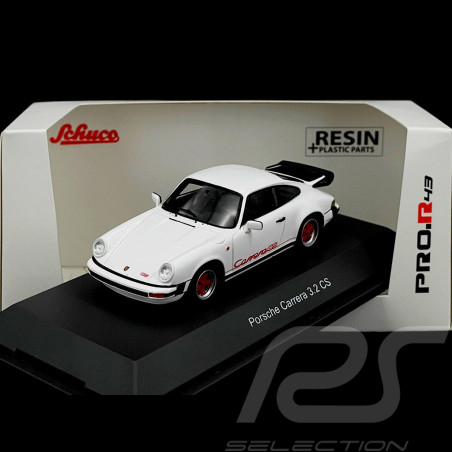 Porsche 911 Carrera 3.2 CS 1989 Blanc 1/43 Schuco 450919700