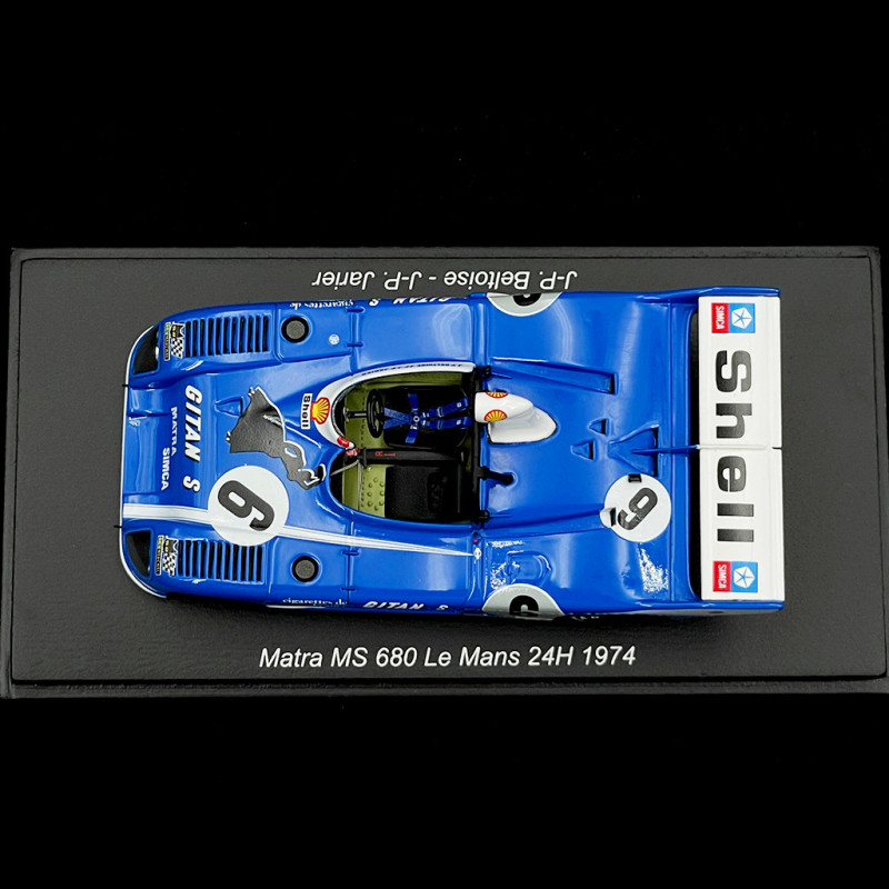 Miniature Matra MS680 N°6 24h Du Mans 1974 - Bizarre BZ189 - 1/43 - Excellent état