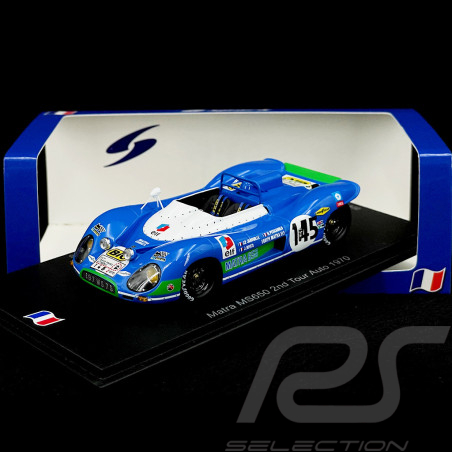 Matra MS650 n° 145 2ème Tour Auto 1970 Jabouille / Pescarolo 1/43 Spark SF291