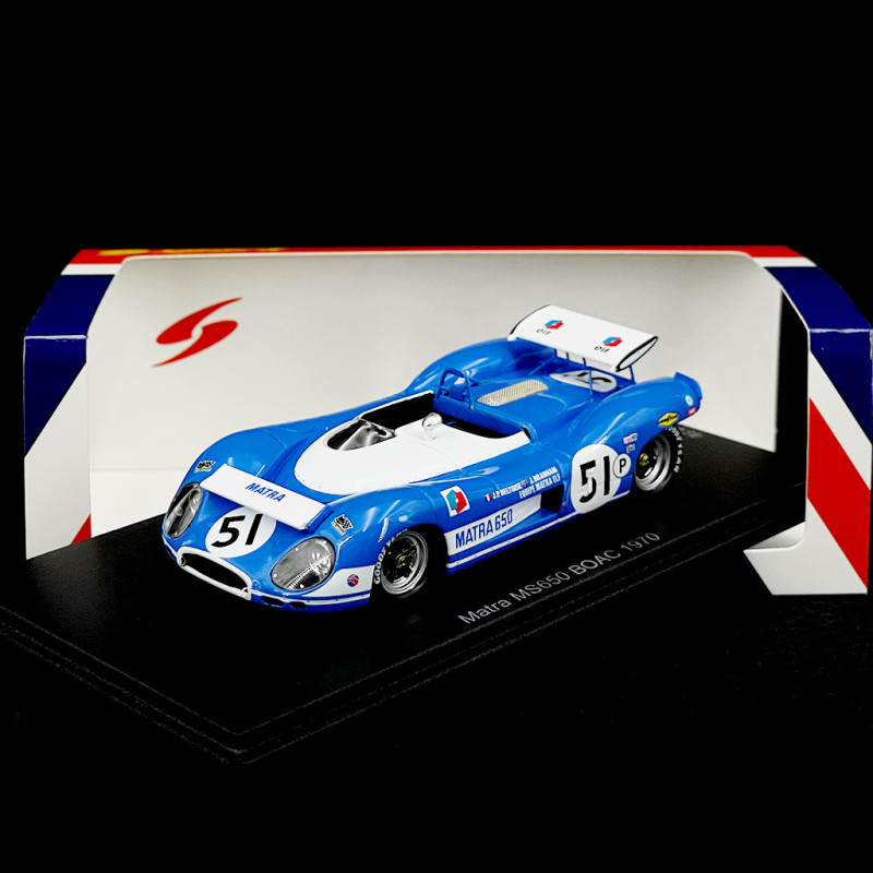 Matra MS650 n° 145 2ème Tour Auto 1970 Jabouille / Pescarolo 1/43 Spark