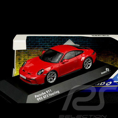 Porsche 911 GT3 Touring Typ 992 2023 Indischrot 1/43 Solido S4316501