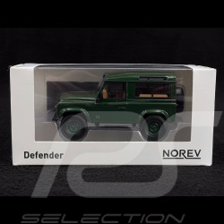 Land Rover Defender 1995 Dark green 1/43 Norev Jet Car 845108