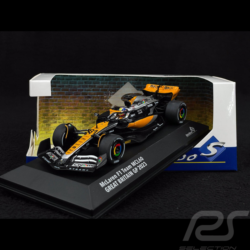 Oscar Piastri McLaren MCL60 n° 81 4th GP Grande Bretagne 2023 1/43 Solido S4317802