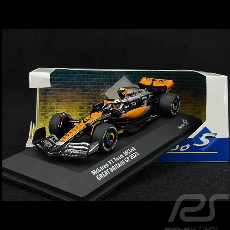 Lando Norris McLaren MCL60 n° 4 2nd GP Great Britain 2023 1/43 Solido S4317801