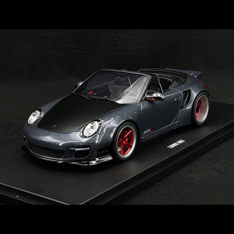 Porsche 911 Type 997 LB Works 2016 Gris 1/18 GT Spirit GT463