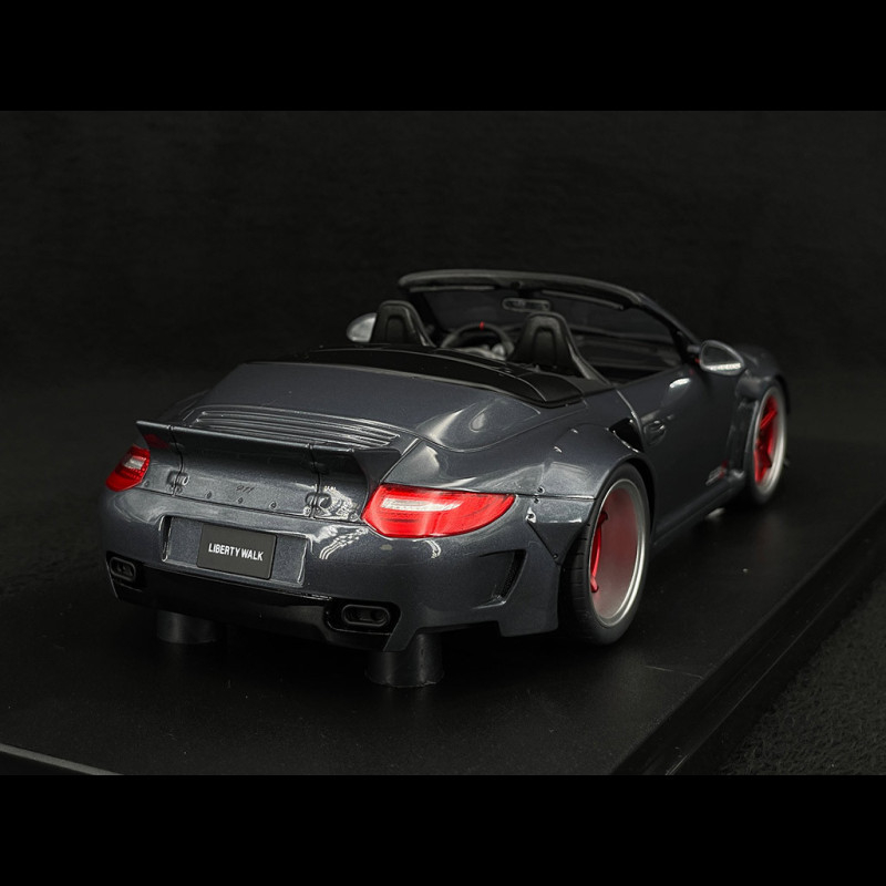 1:18 Porsche 911 - 997 Descapotable de LB Works - 2016 - Gris