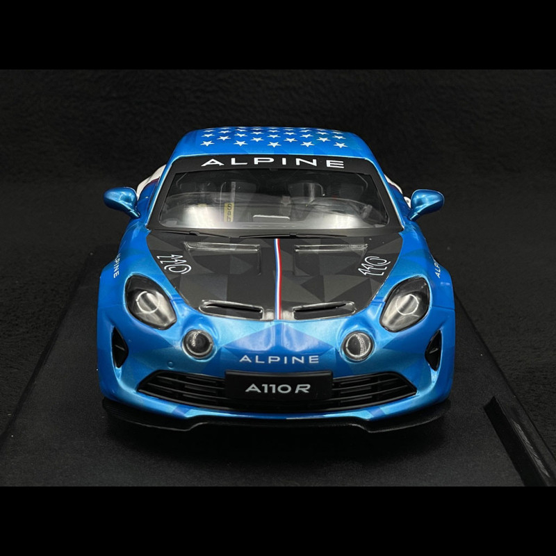 Alpine A110 Radicale US Racing 2023 Blau 1/18 Solido S1801627