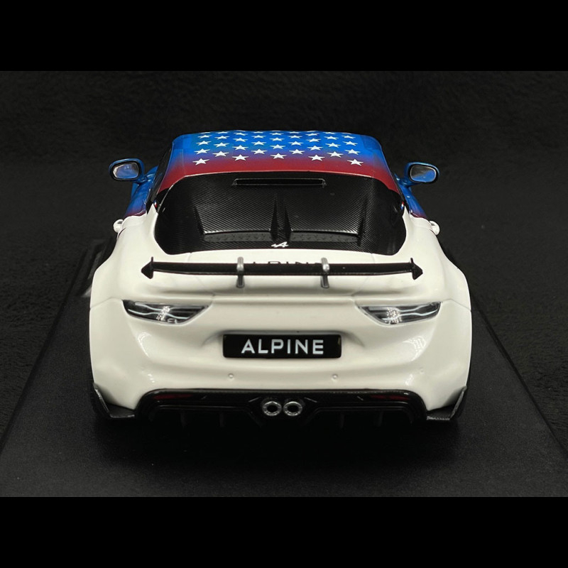 Alpine Bleu Racing Alpine A110 Radicale US Racing 2023 Bleu 1/18 Solido S1801627
