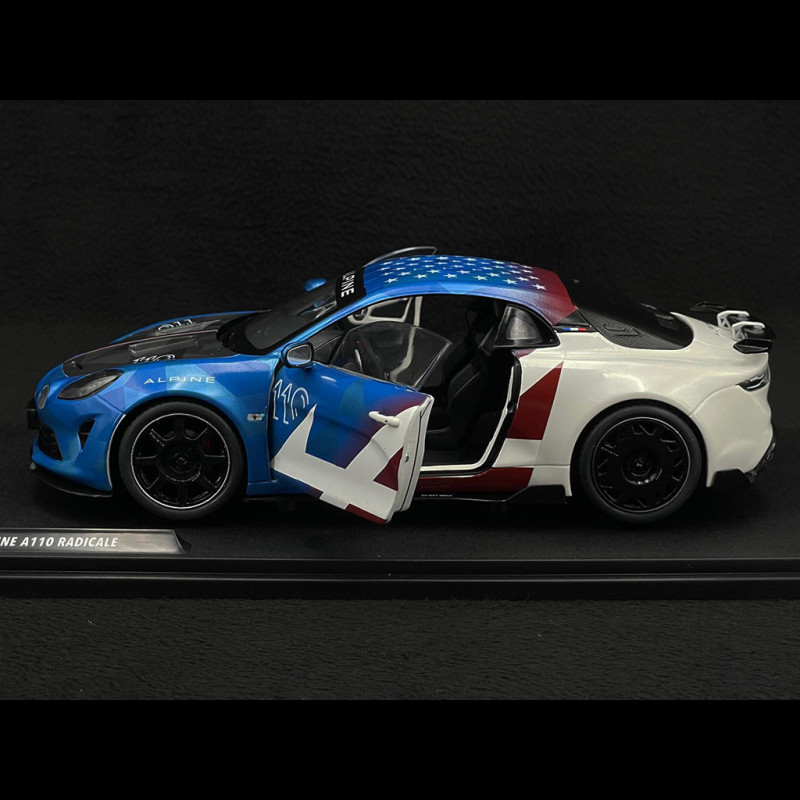 Alpine Bleu Racing Alpine A110 Radicale US Racing 2023 Bleu 1/18 Solido S1801627